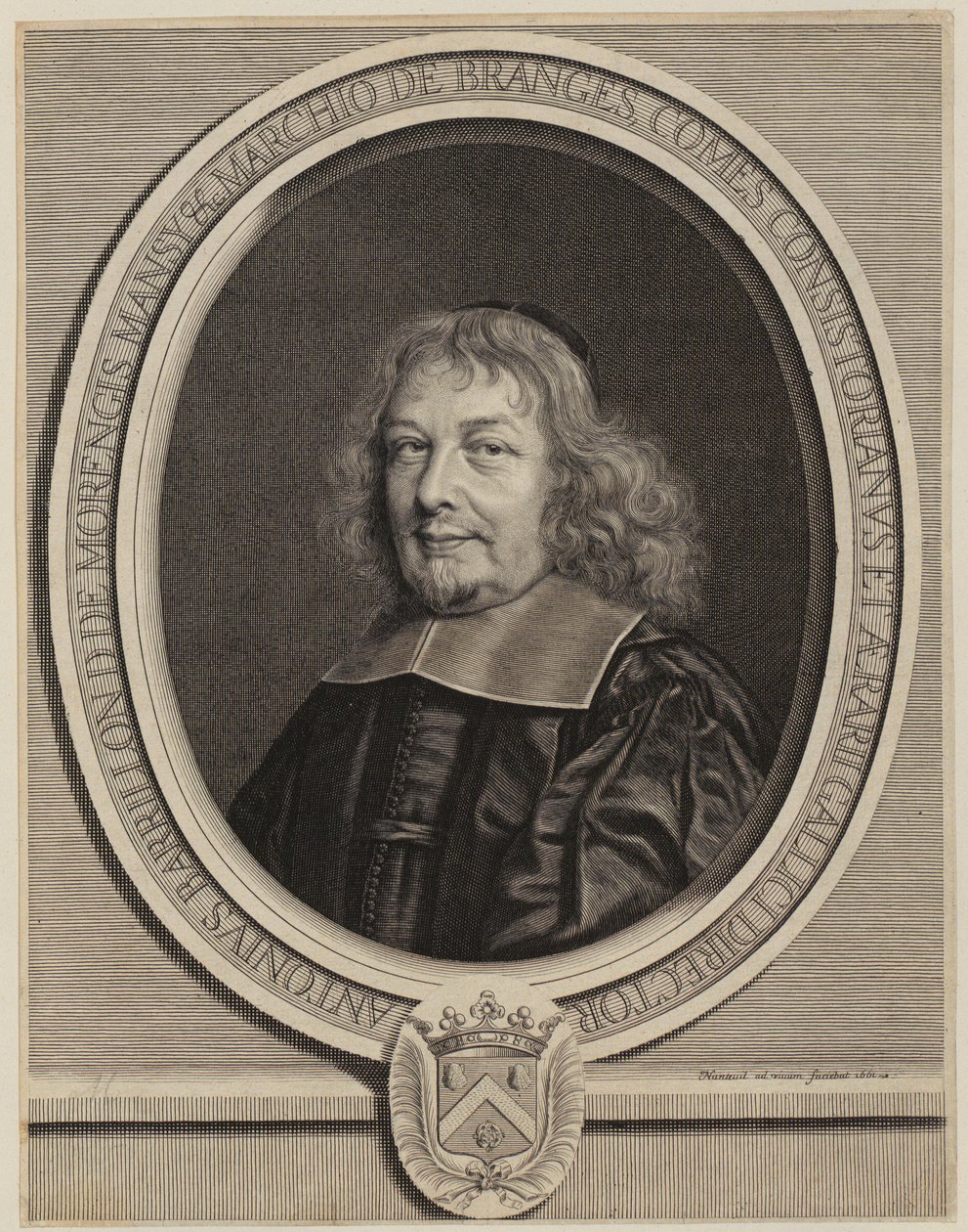 Ritratto di Antoine Barillon [Barrillon] da Robert Nanteuil