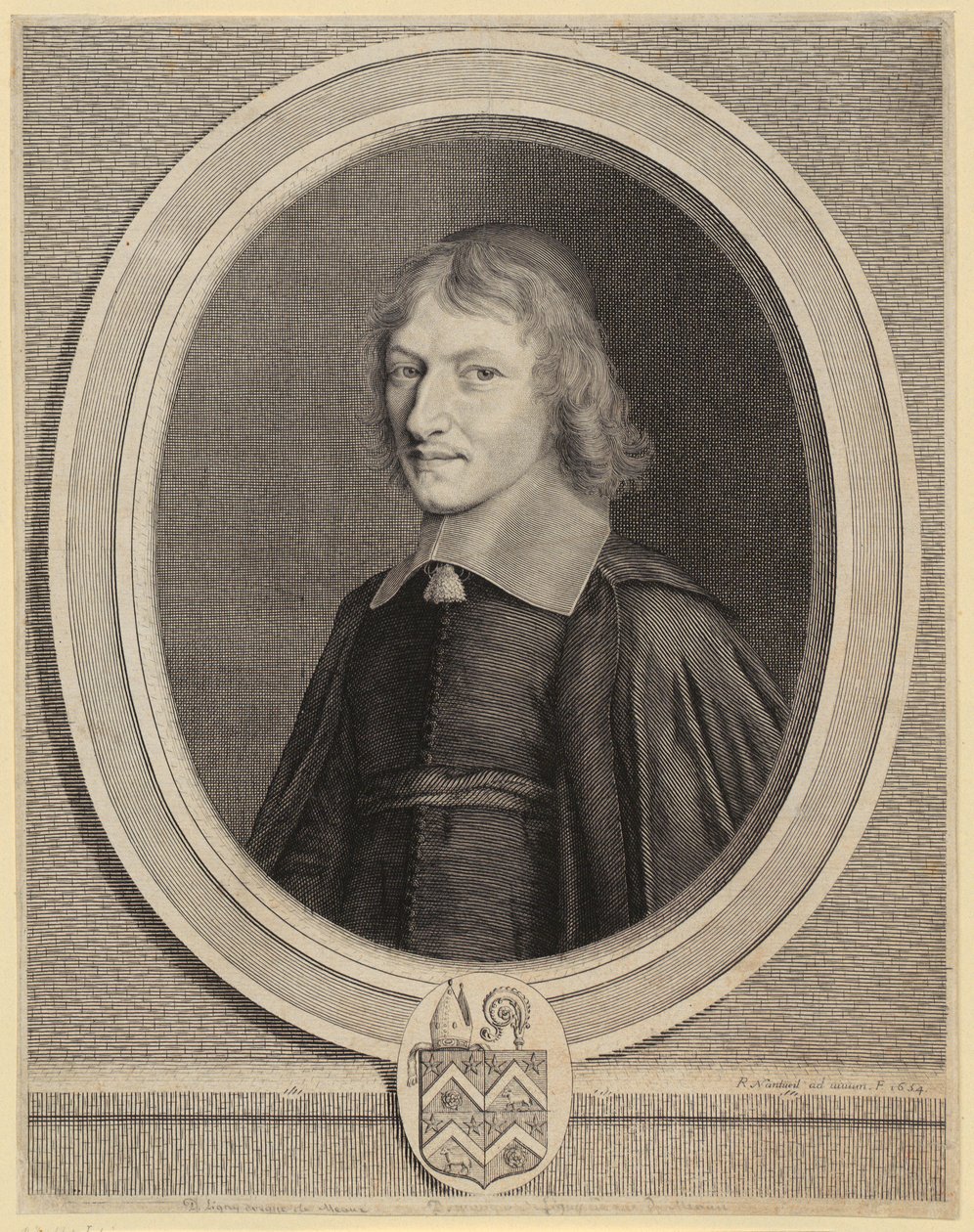 Ritratto di Dominique de Ligny da Robert Nanteuil