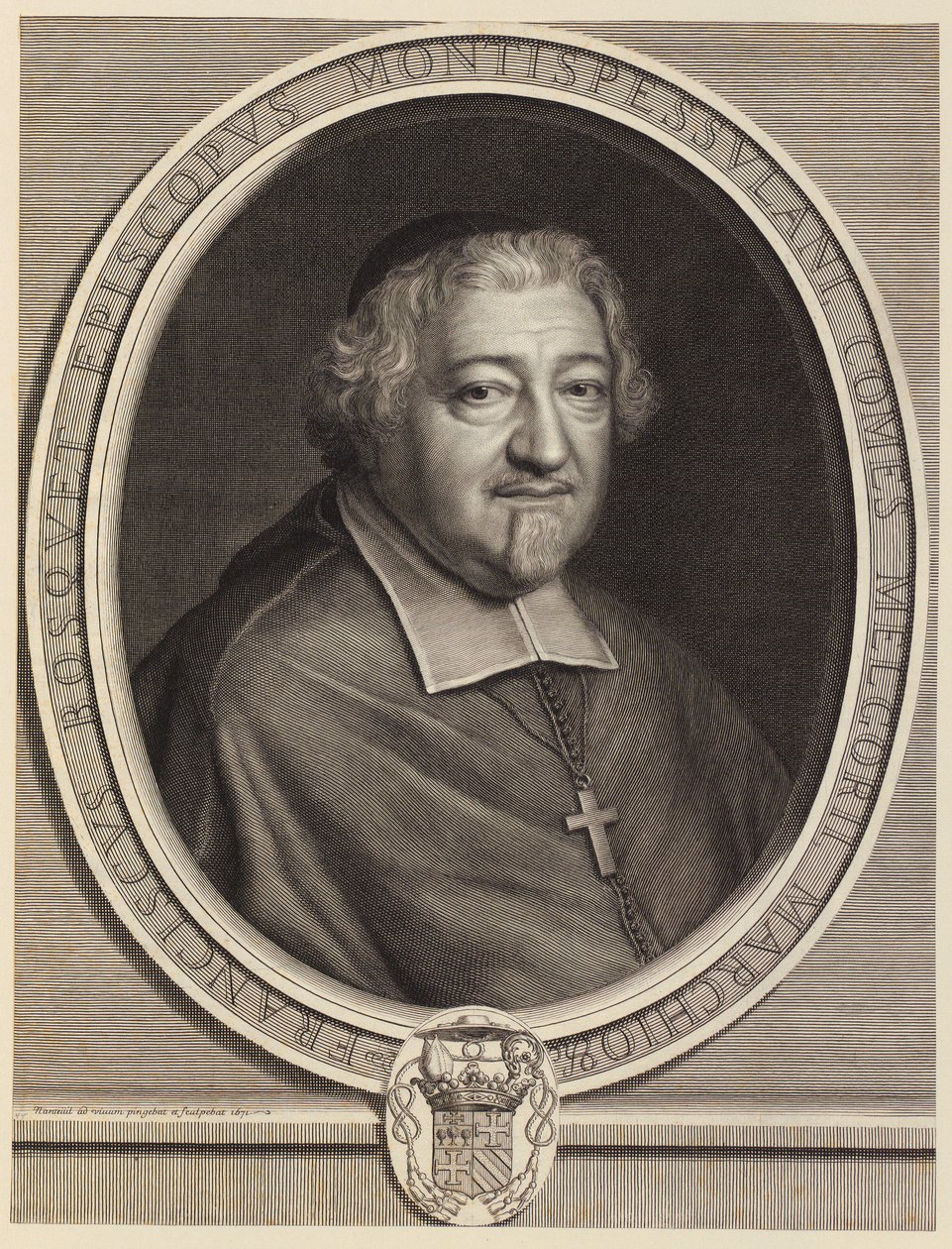Ritratto di François Bousquet da Robert Nanteuil