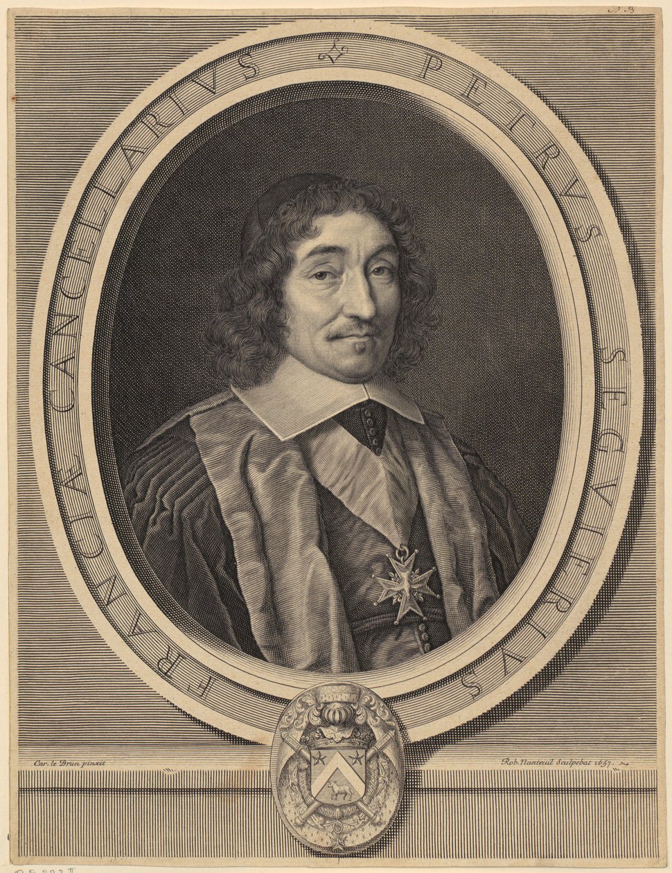 Ritratto del cancelliere Pierre Séguier da Robert Nanteuil