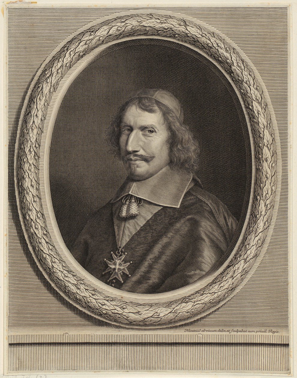 Ritratto del cardinale Antonio Barberini da Robert Nanteuil