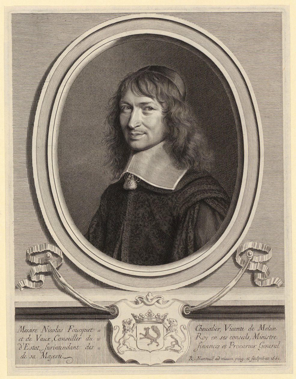 Ritratto di Nicolas Fouquet da Robert Nanteuil