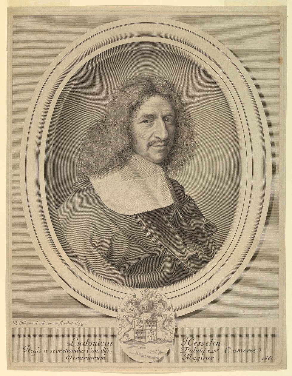 Ritratto di Louis Hesselin da Robert Nanteuil