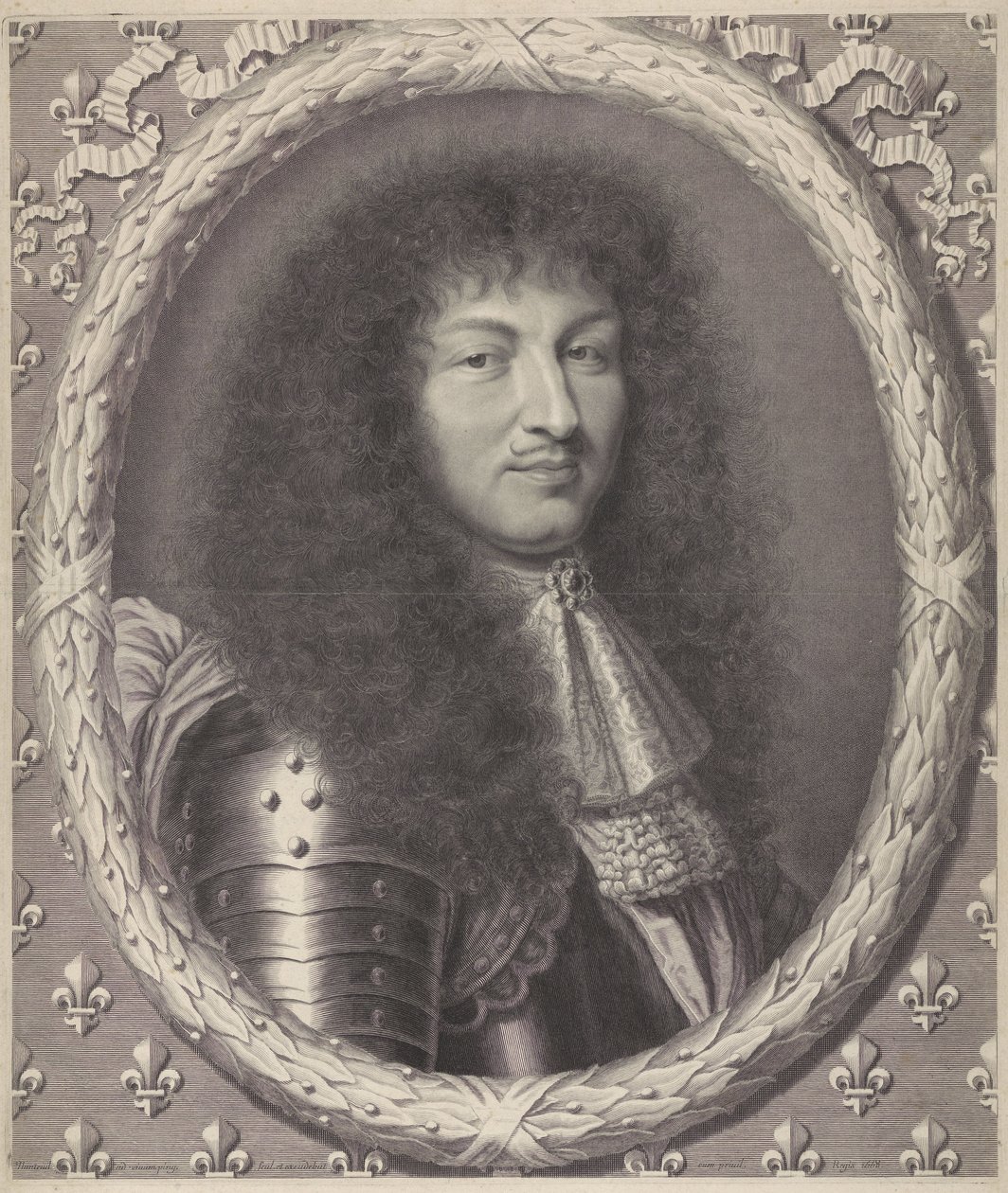 Ritratto di Luigi XIV, re di Francia da Robert Nanteuil