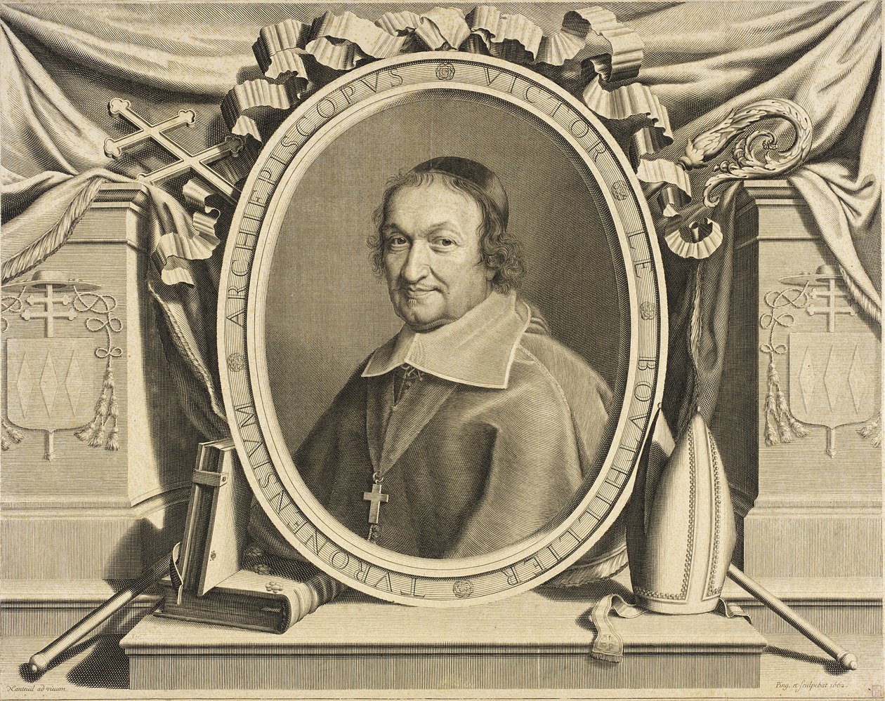 Victor Bouthillier, arcivescovo di Tours da Robert Nanteuil