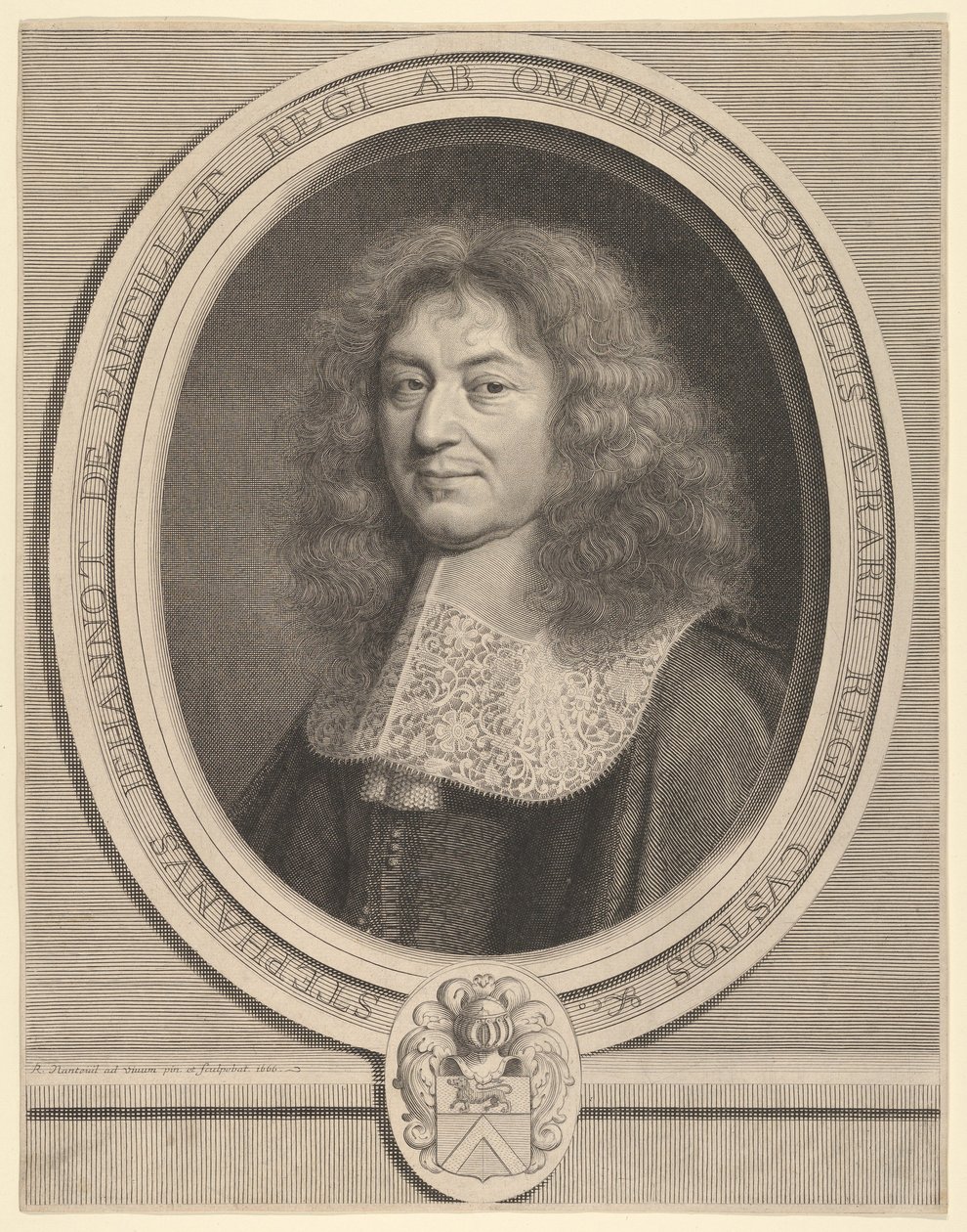 Étienne Jehannot de Bartillat, ca. 1666 da Robert Nanteuil