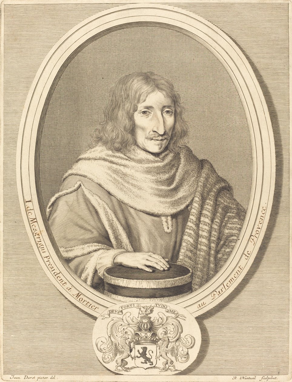 Jean de Mesgrigny da Robert Nanteuil after Jean Daret