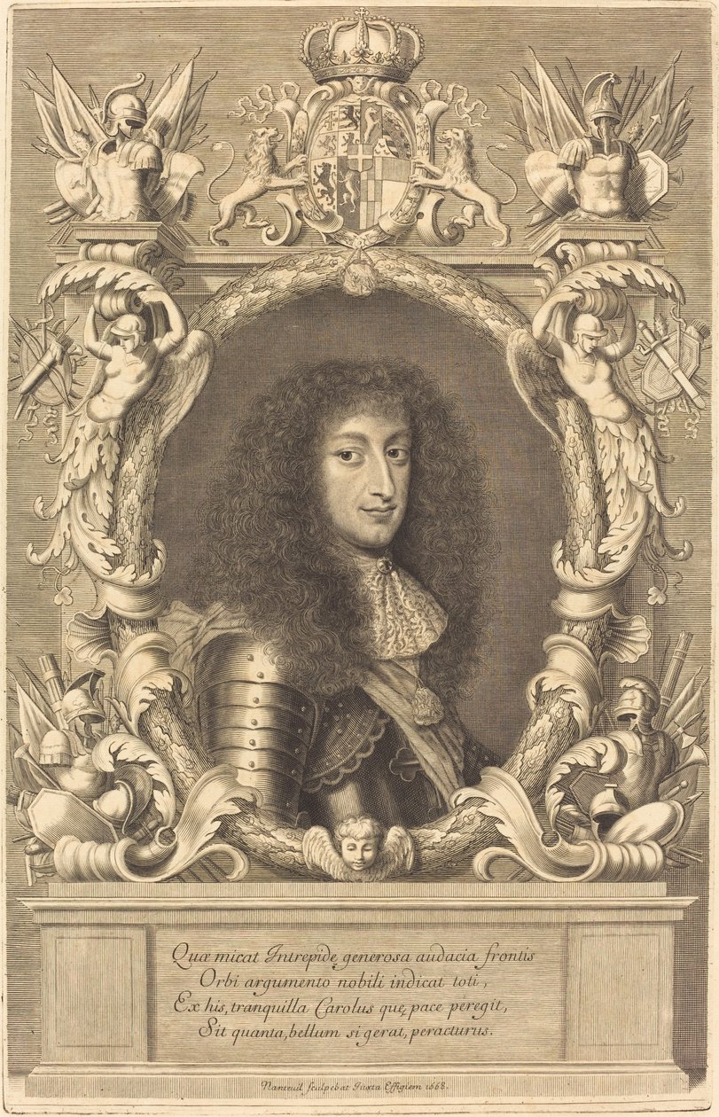 Carlo Emanuele, Duca di Savoia da Robert Nanteuil after Justus van Verus