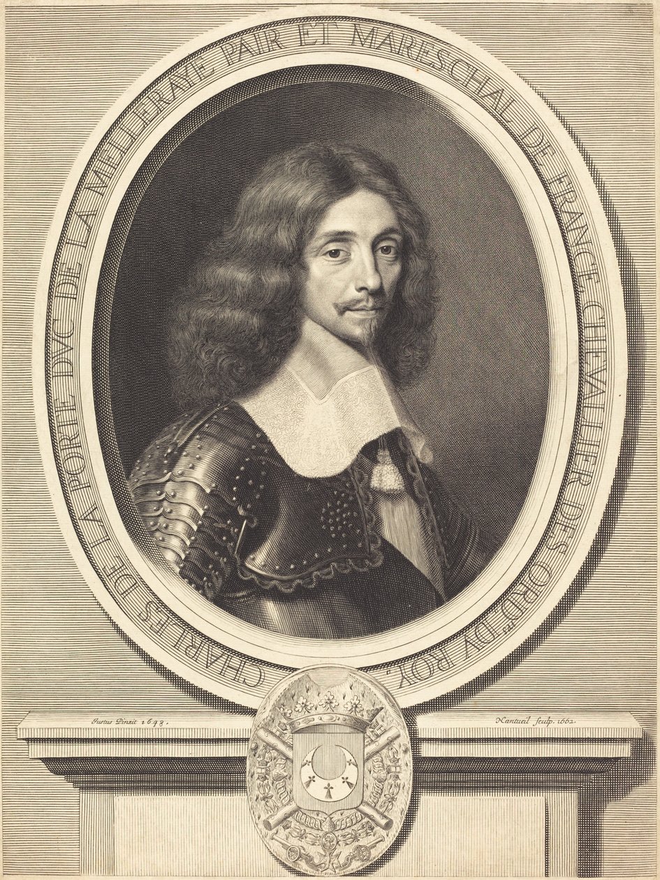 Maresciallo de La Meilleraye da Robert Nanteuil after Justus van Verus