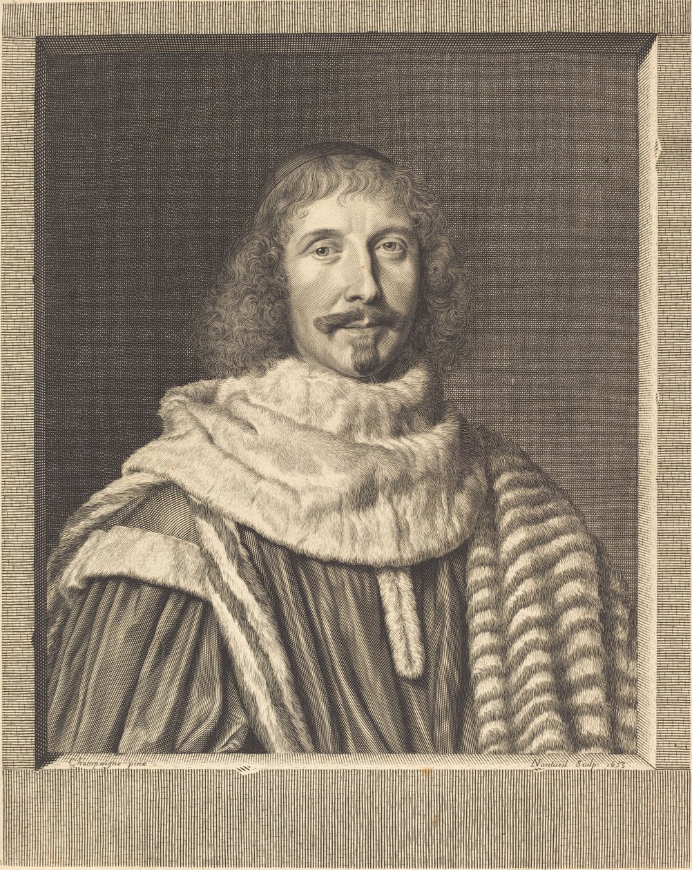 Pompone II de Bellievre da Robert Nanteuil after Philippe de Champaigne