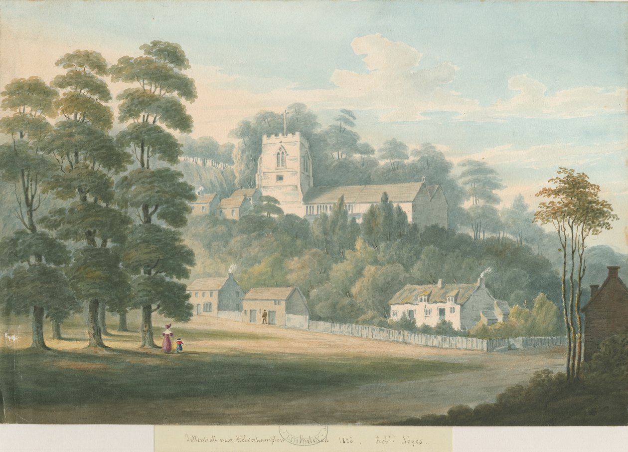 Chiesa e Villaggio di Tettenhall da Robert Noyes