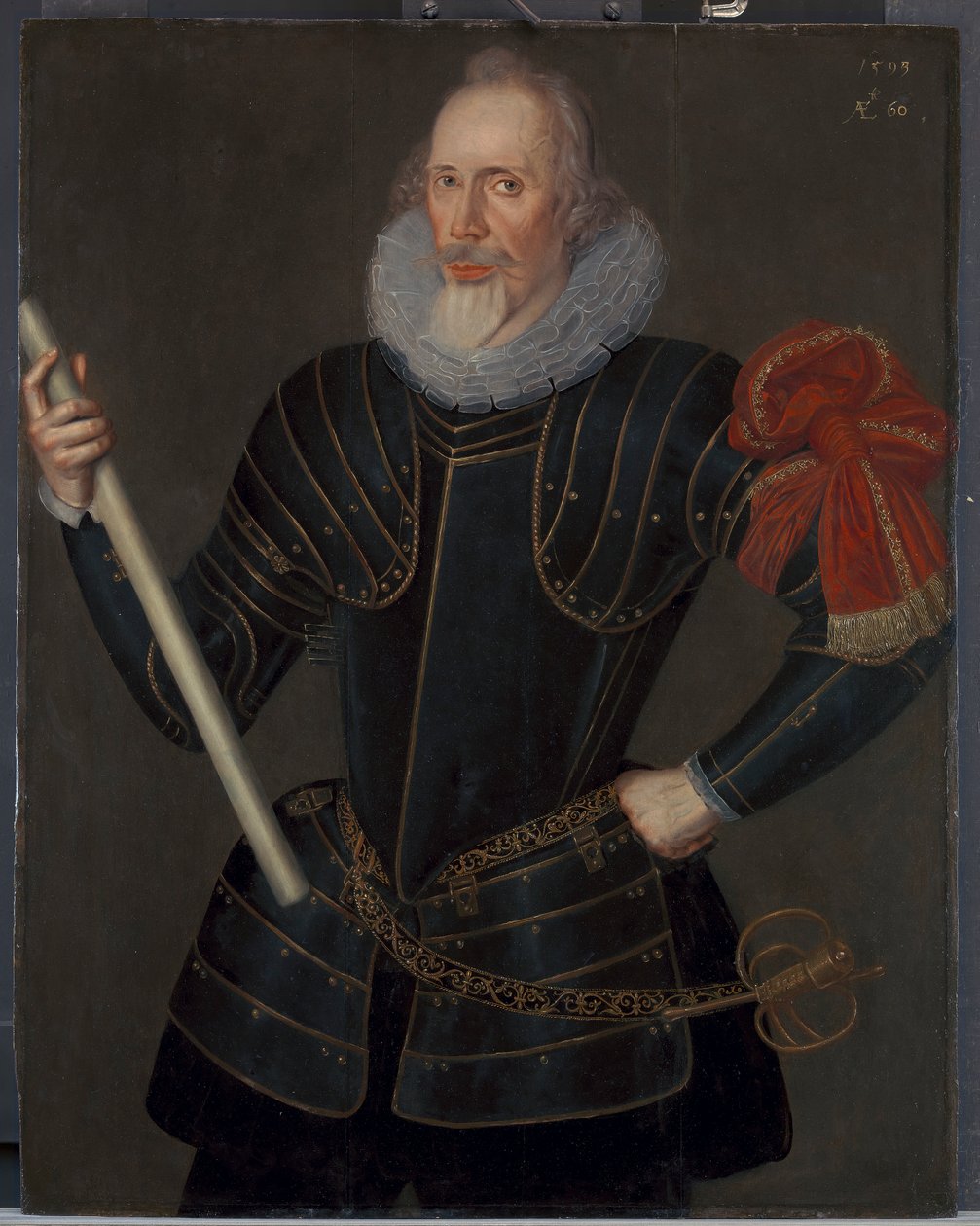 Ritratto di un uomo, possibilmente Thomas Howard, terzo visconte Bindon (ca. 1539–1611) da Robert Peake the elder
