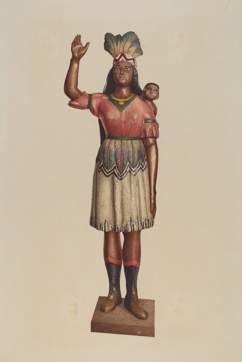 Indiano del negozio di sigari da Robert Pohle