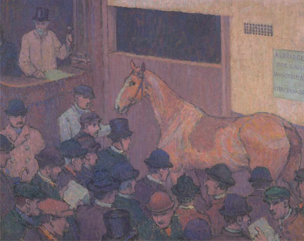 "Tranquillo con tutte le seccature stradali" da Robert Polhill Bevan