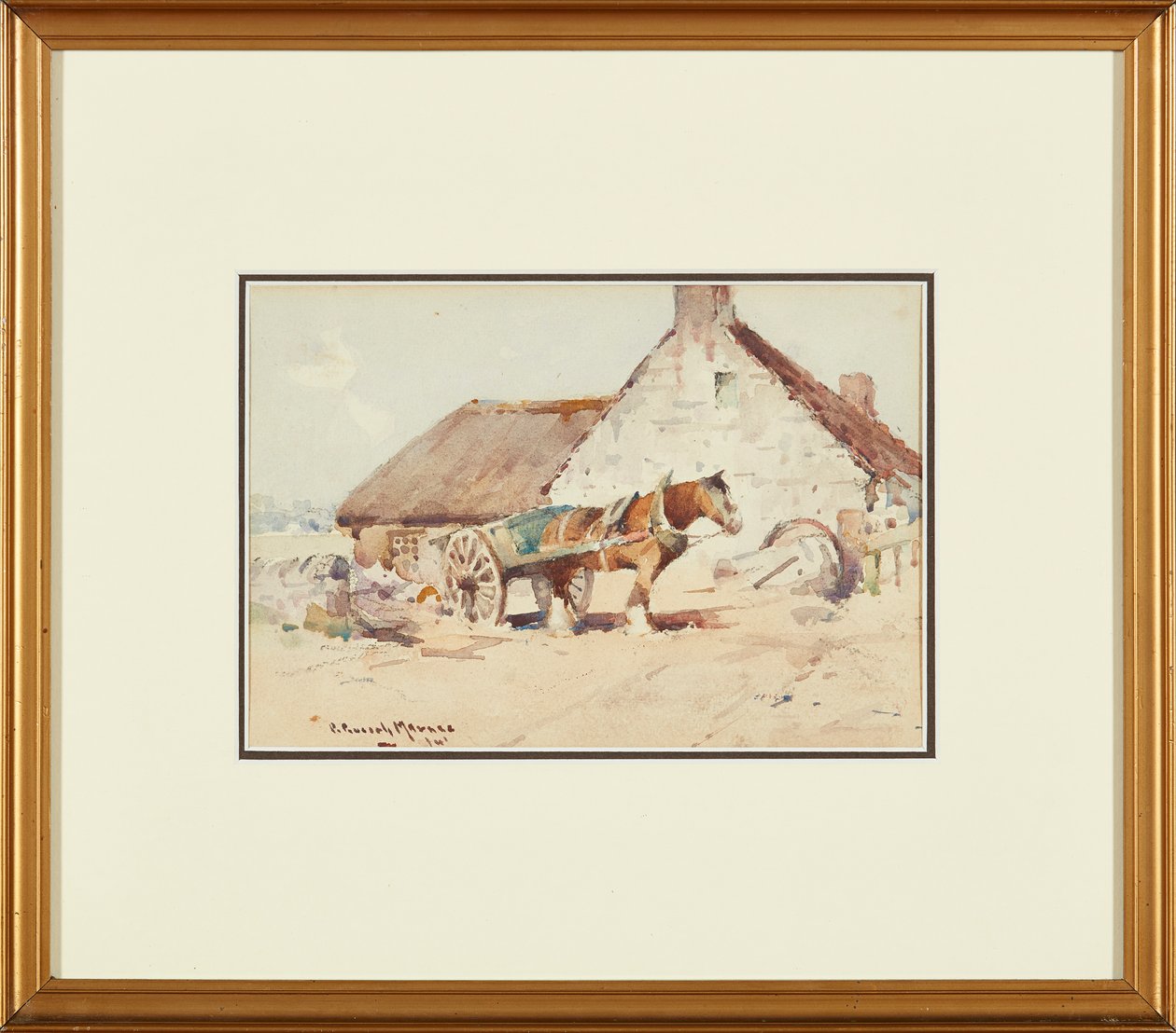 Cavallo e carro da Robert Russell MacNee