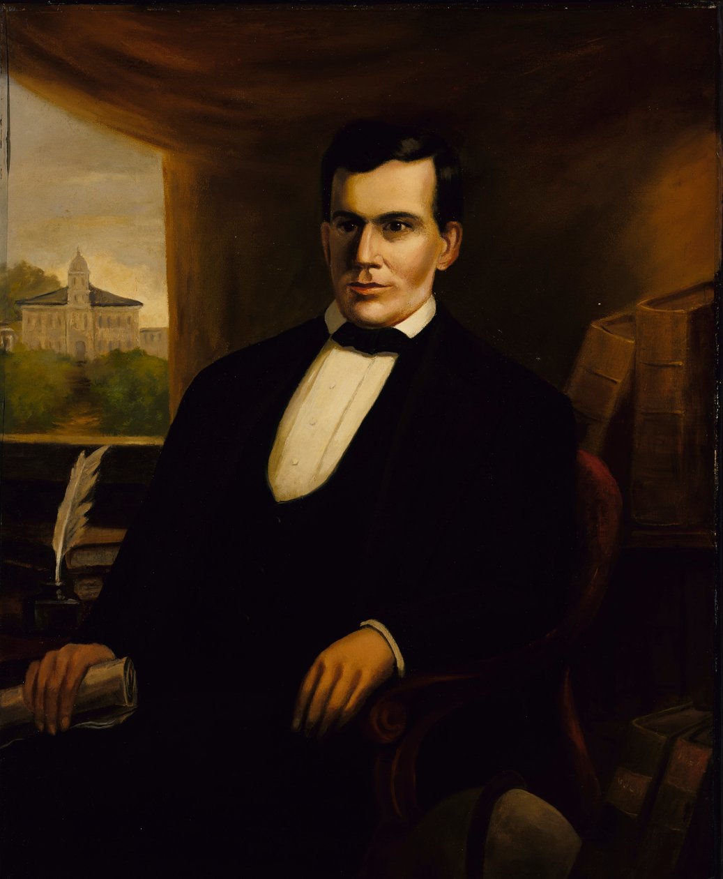 Ritratto di Freeman Cary da Robert S. Duncanson