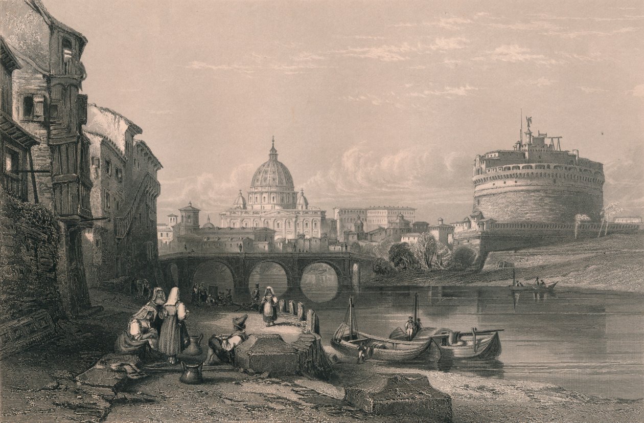 Roma, 1820s da Robert Sands