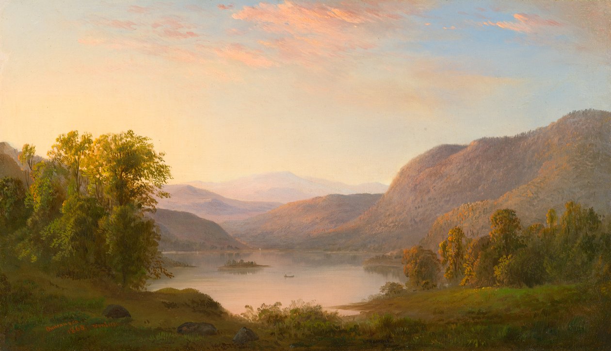 Una vista sulle montagne Laurenziane, vicino a Québec da Robert Scott Duncanson
