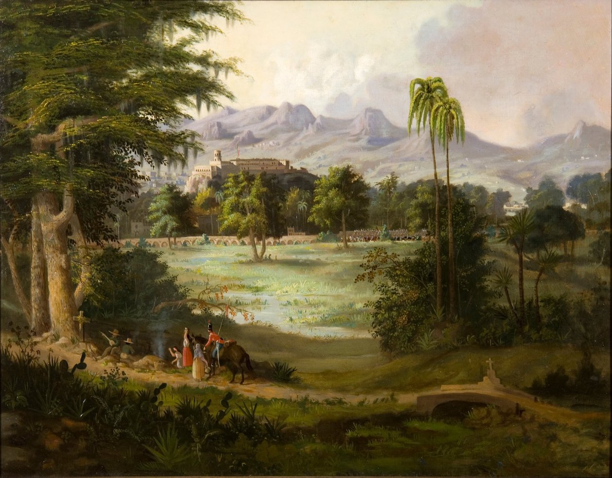 Castello di Chapultpec da Robert Seldon Duncanson