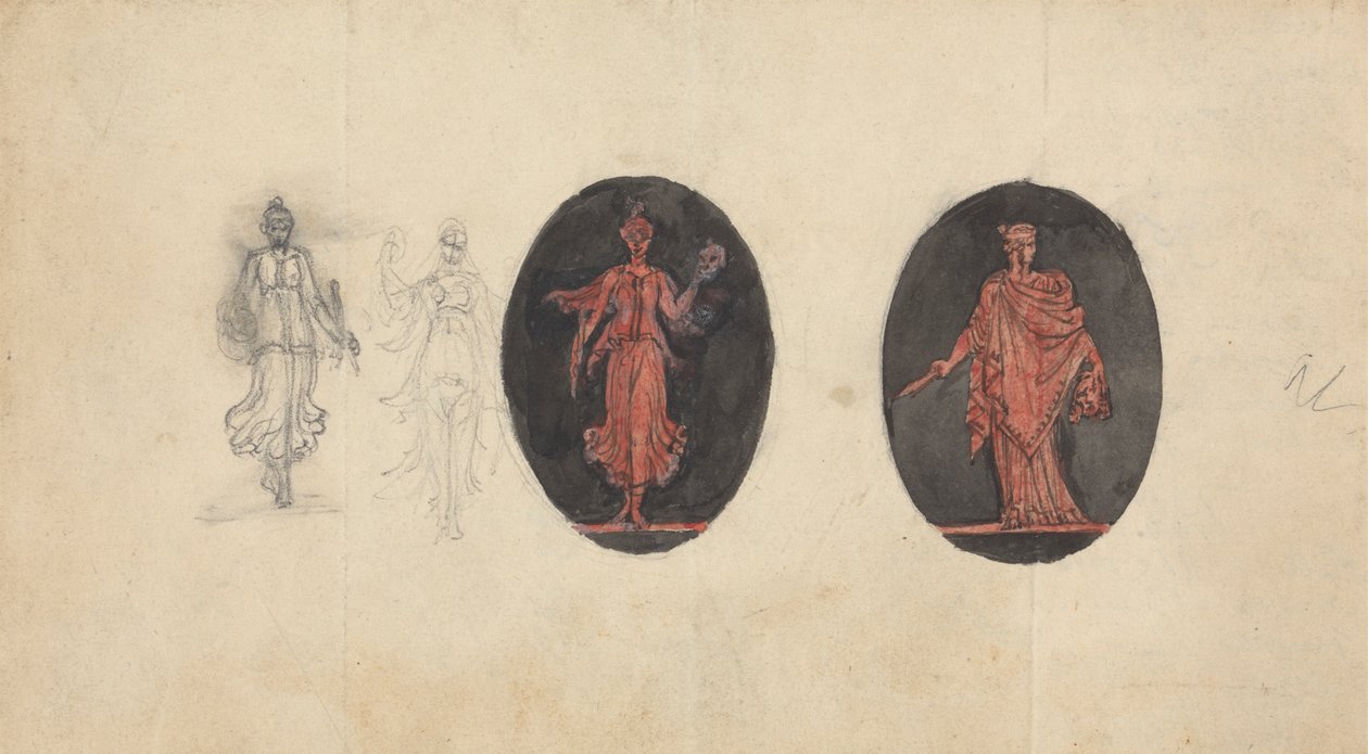 Design allegorici per medaglie da Robert Smirke