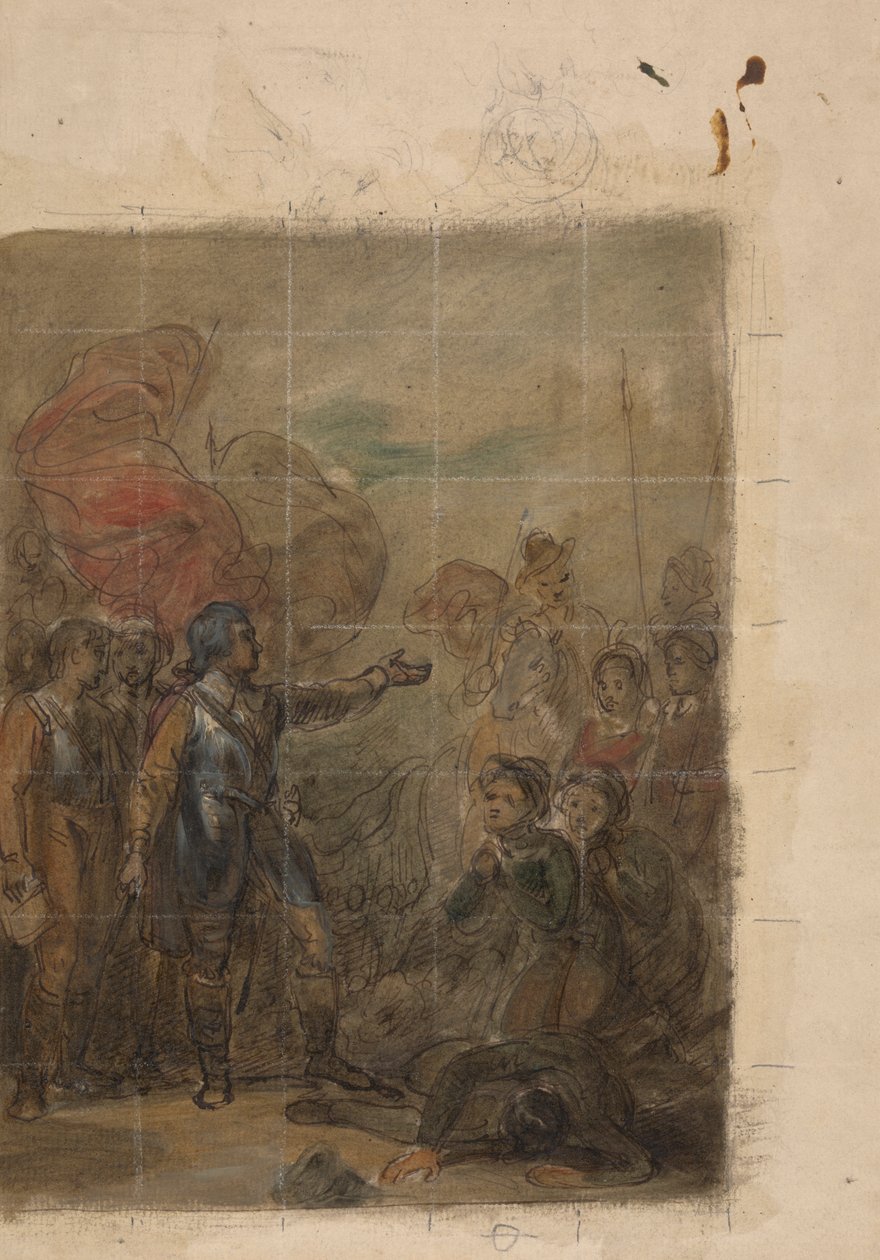 Scena da Don Chisciotte da Robert Smirke