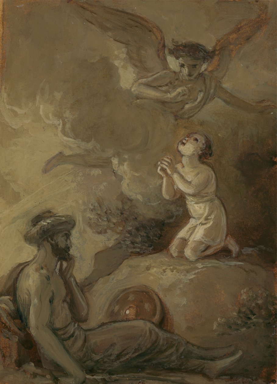 Scene da un romanzo orientale [Le mille e una notte] da Robert Smirke