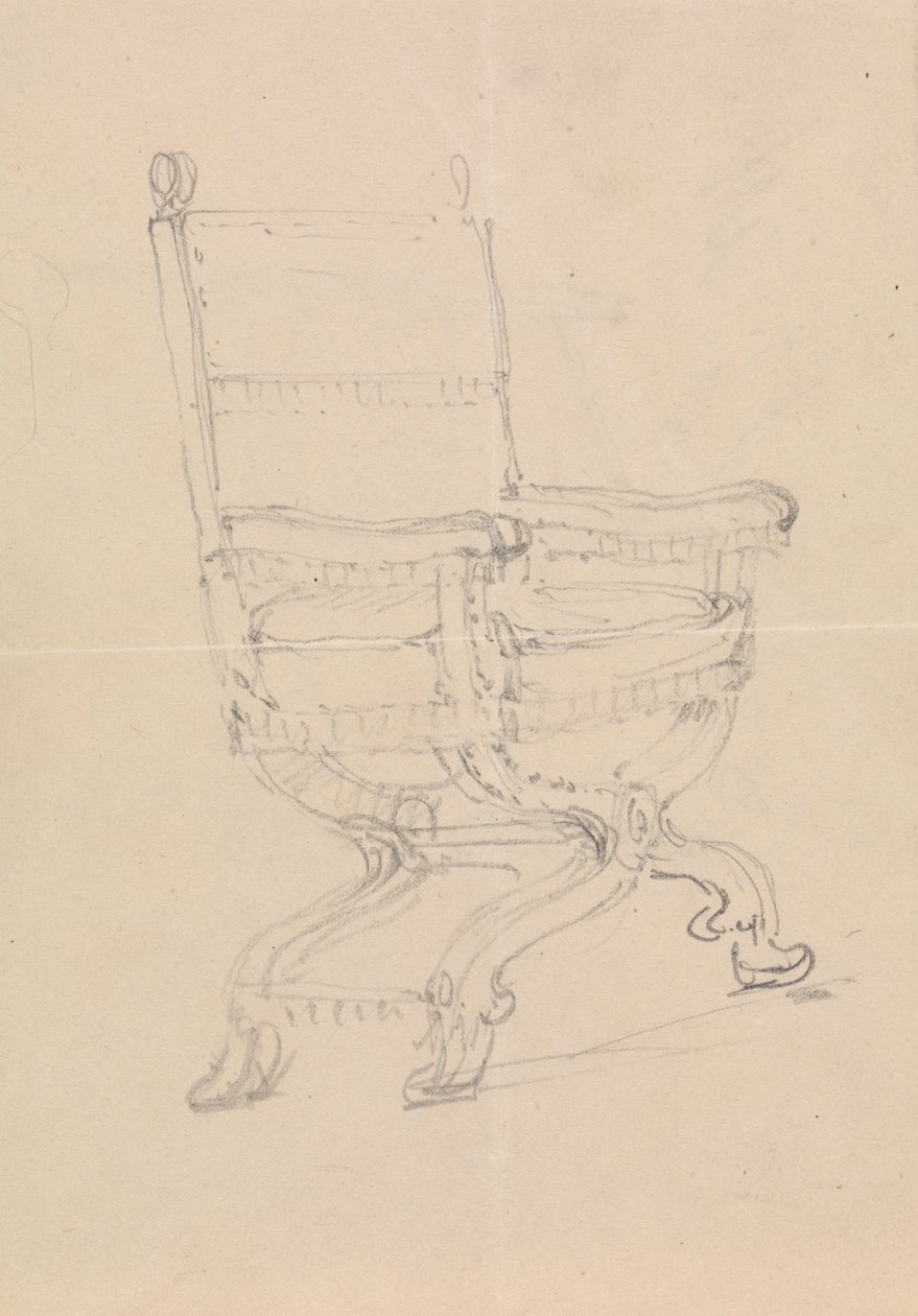 Studio di una Sedia da Robert Smirke