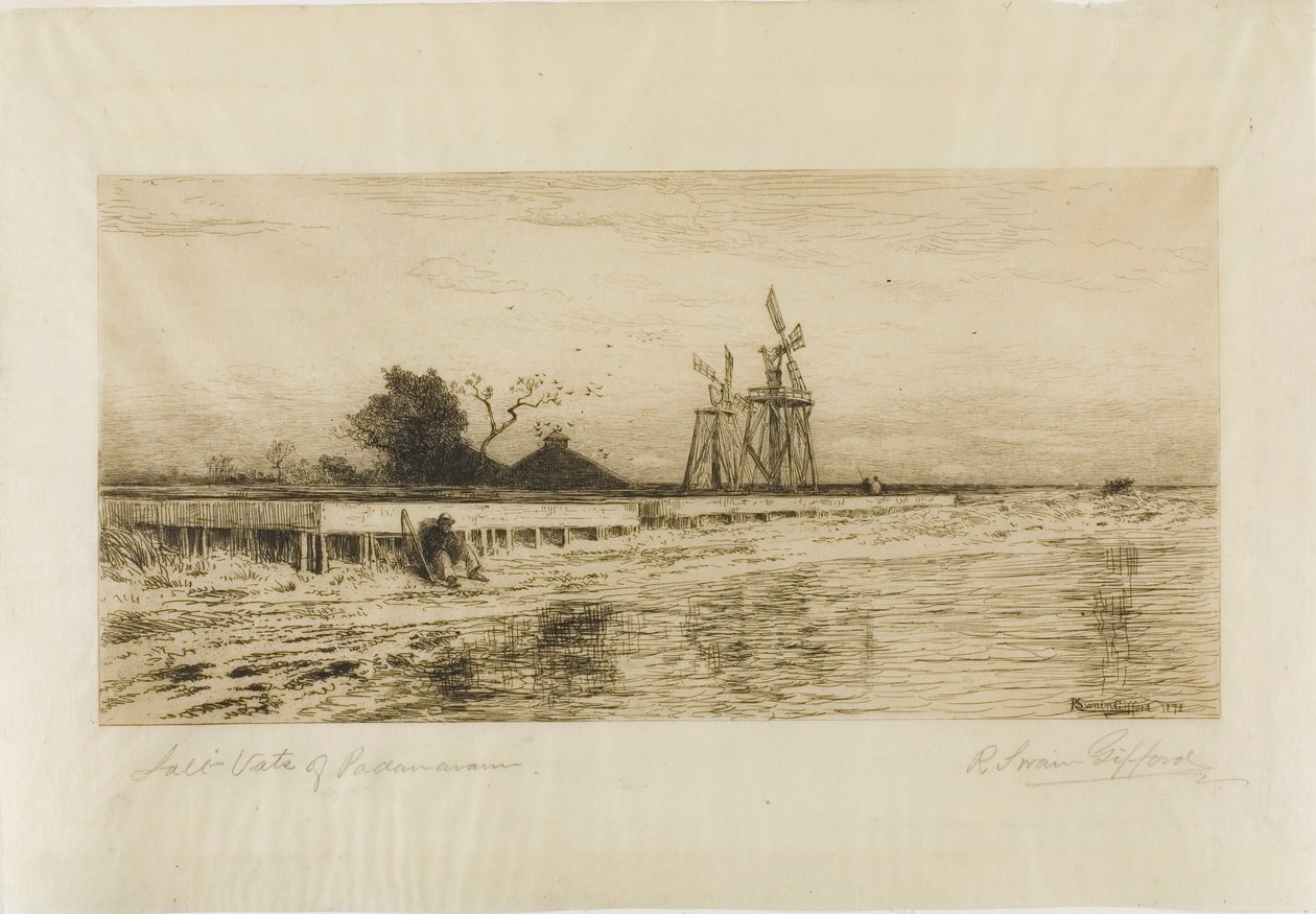 Saline di Padanaram da Robert Swain Gifford