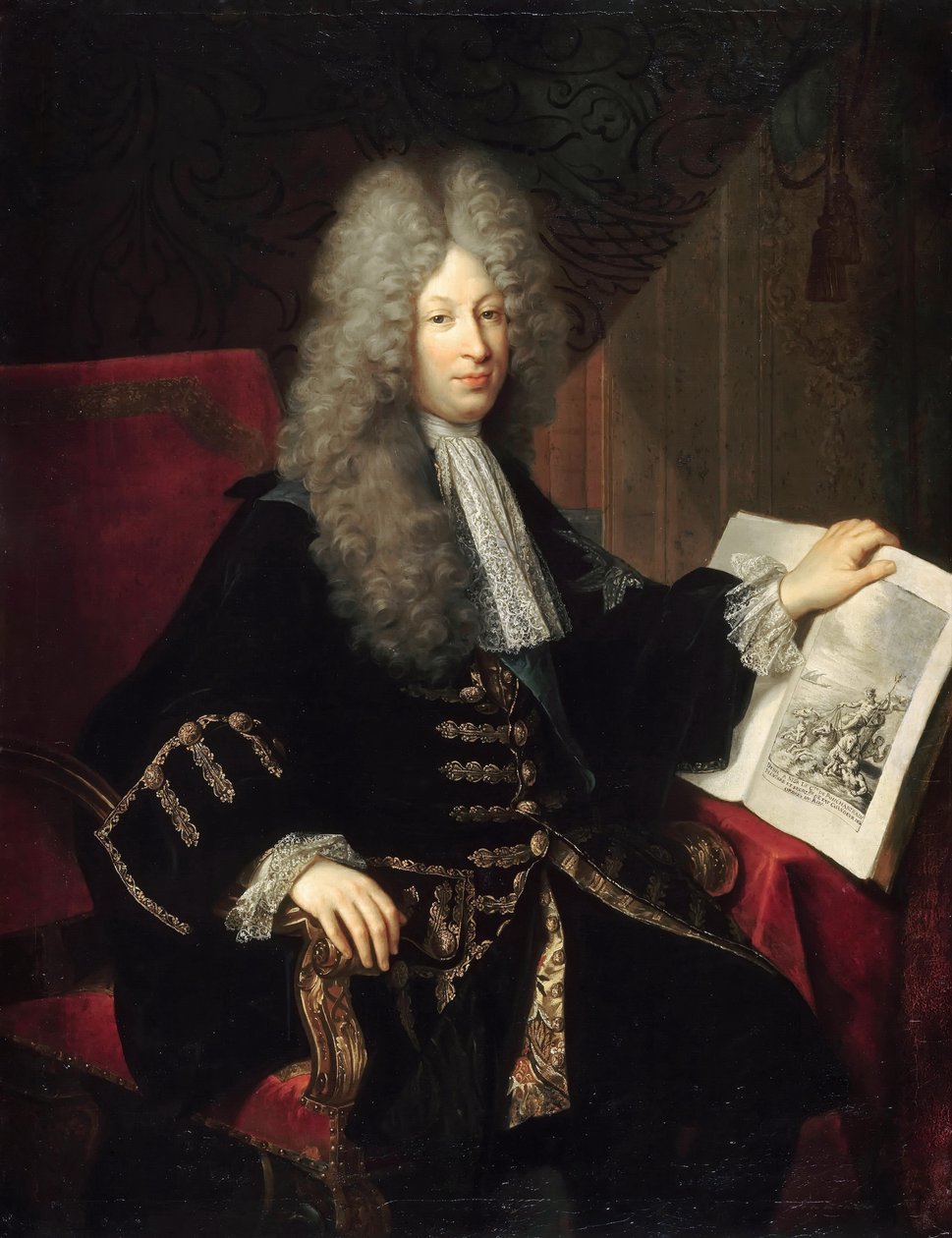 Jérôme Phélypeaux 1674-1747, conte di Pontchartrain da Robert Tournieres