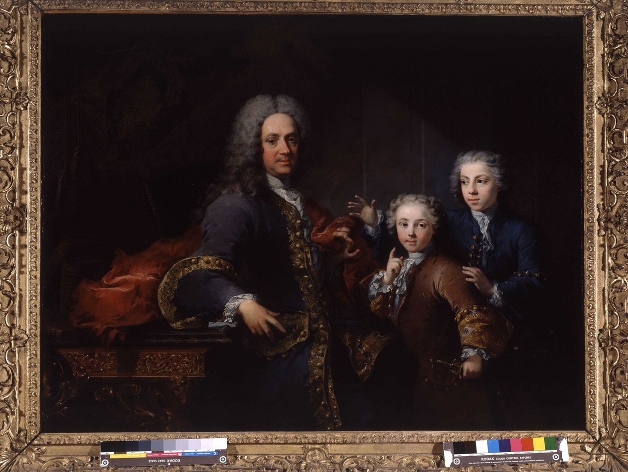 Monsieur de Saint Cannat e i suoi figli da Robert Tournieres