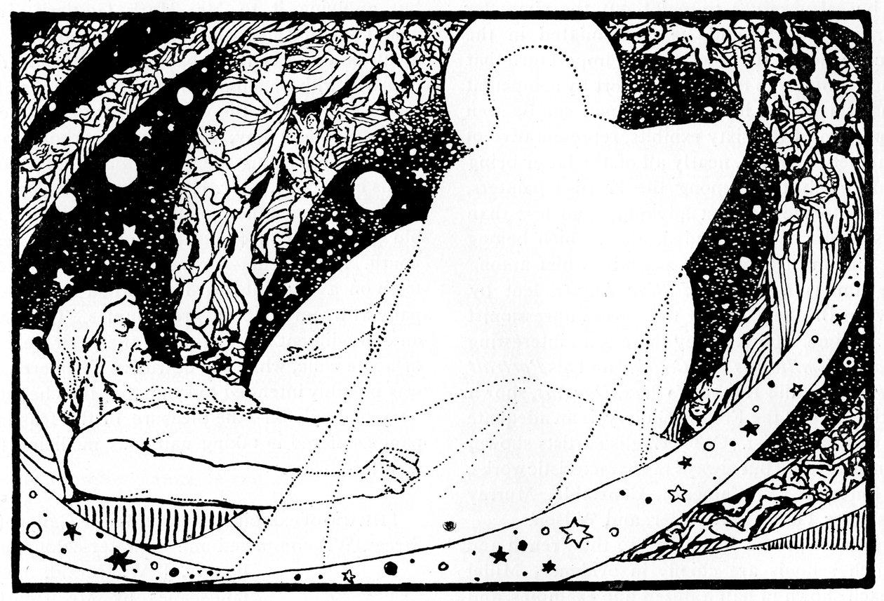 Disegno per il Libro di Giobbe, 1913 da Robert Traill Rose