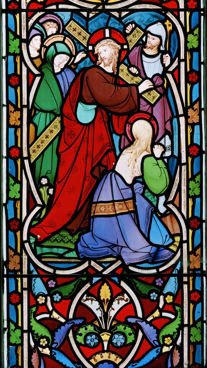 Cristo che Porta la Croce e Maria Maddalena da Robert Turnill Bayne