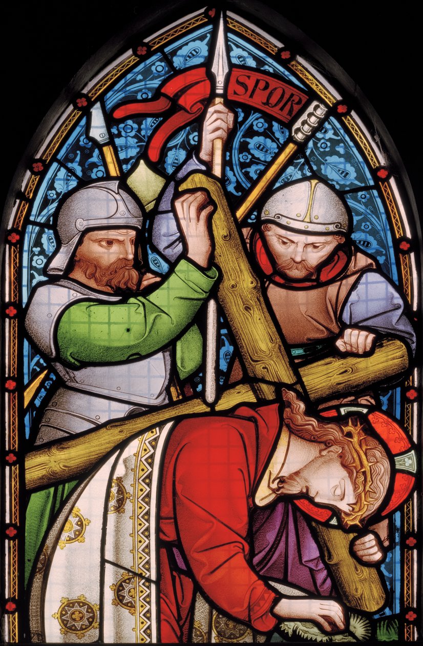 Jackfield, San Maria, La Passione di Cristo, 1863 da Robert Turnill Bayne