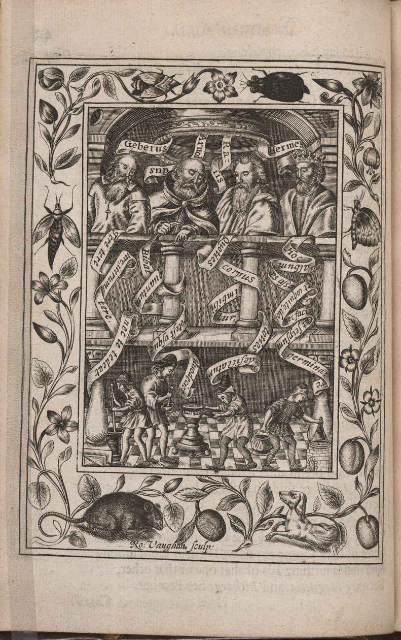 Theatrum chemicum Britannicum, 1652 da Robert Vaughan