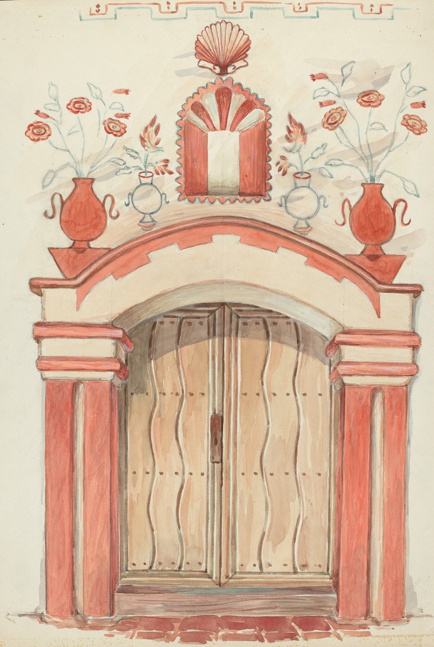 Porta principale e arco da Robert W.R. Taylor
