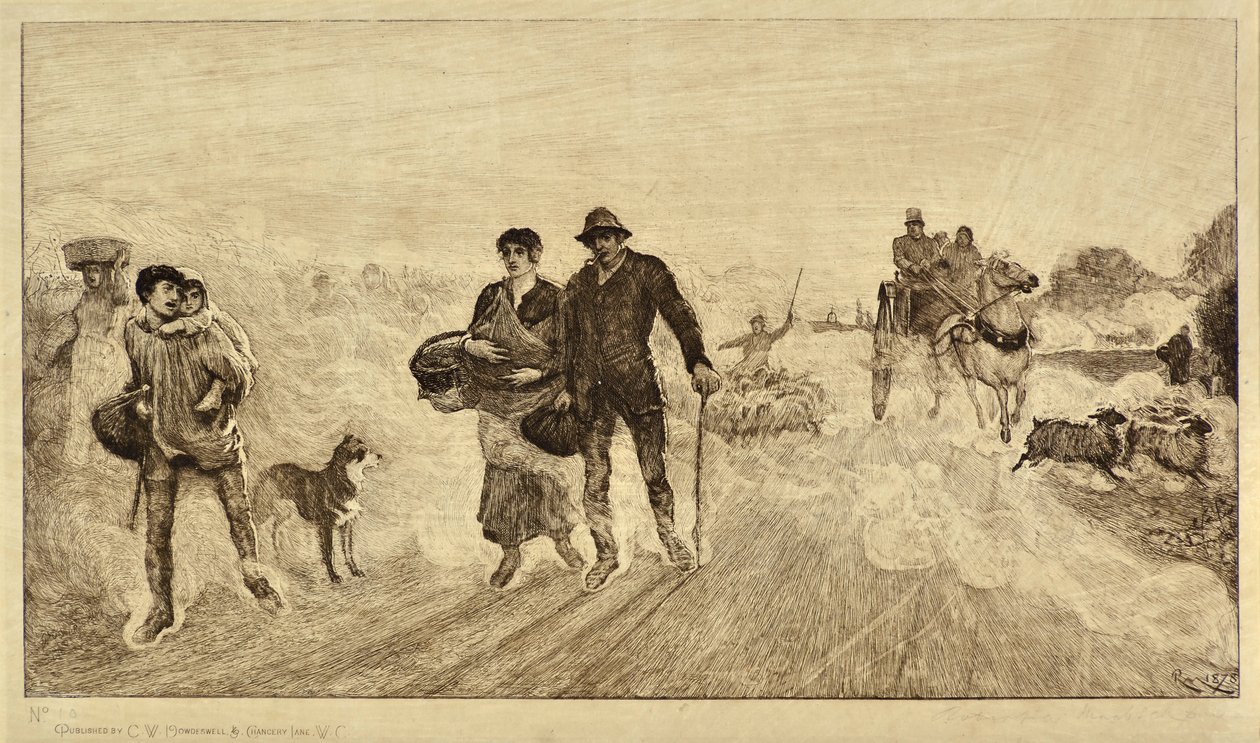 Ritorno dalla Fiera di St Neot da Robert Walker Macbeth