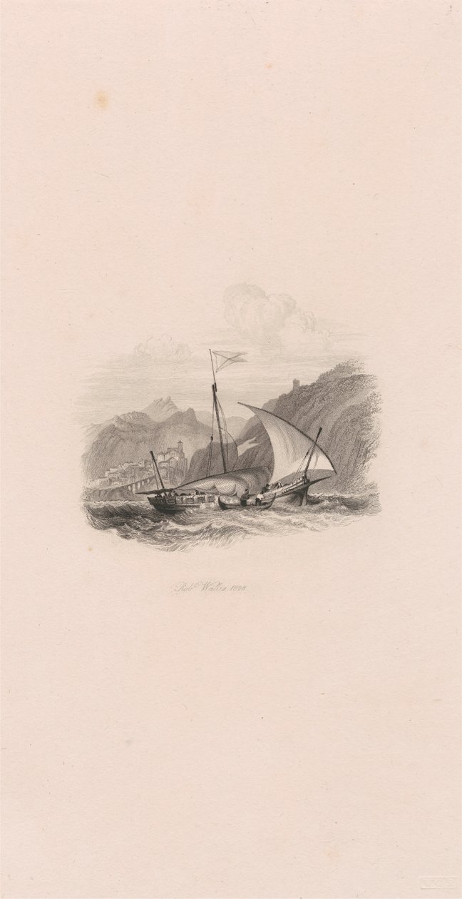 Amalfi (vignetta) da Robert Wallis