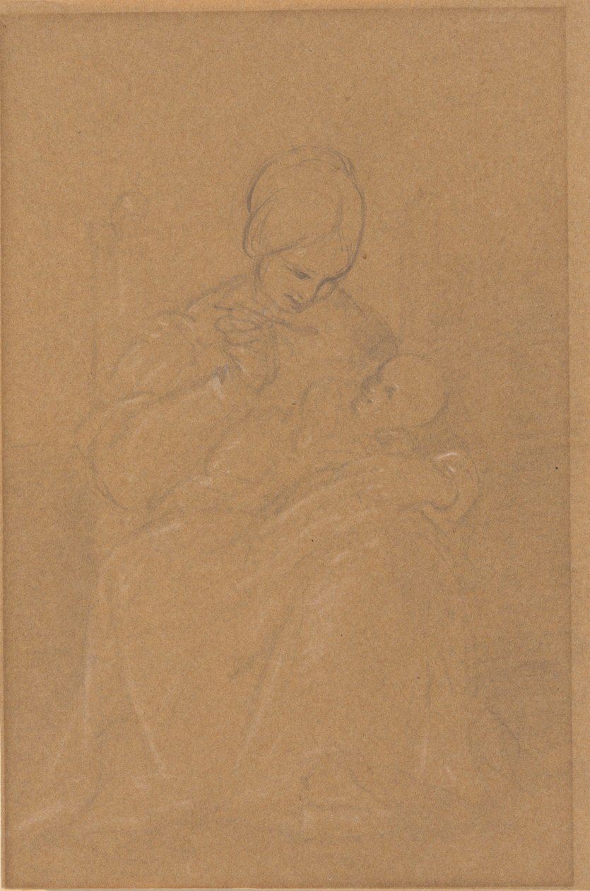 Madre e bambino da Robert Walter Weir
