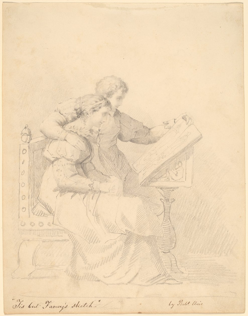 "È solo uno schizzo di fantasia" da Robert Walter Weir