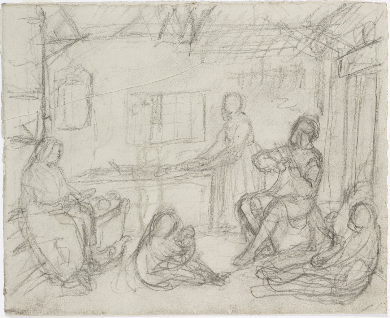 Persone in casa da Robert Wilhelm Ekman