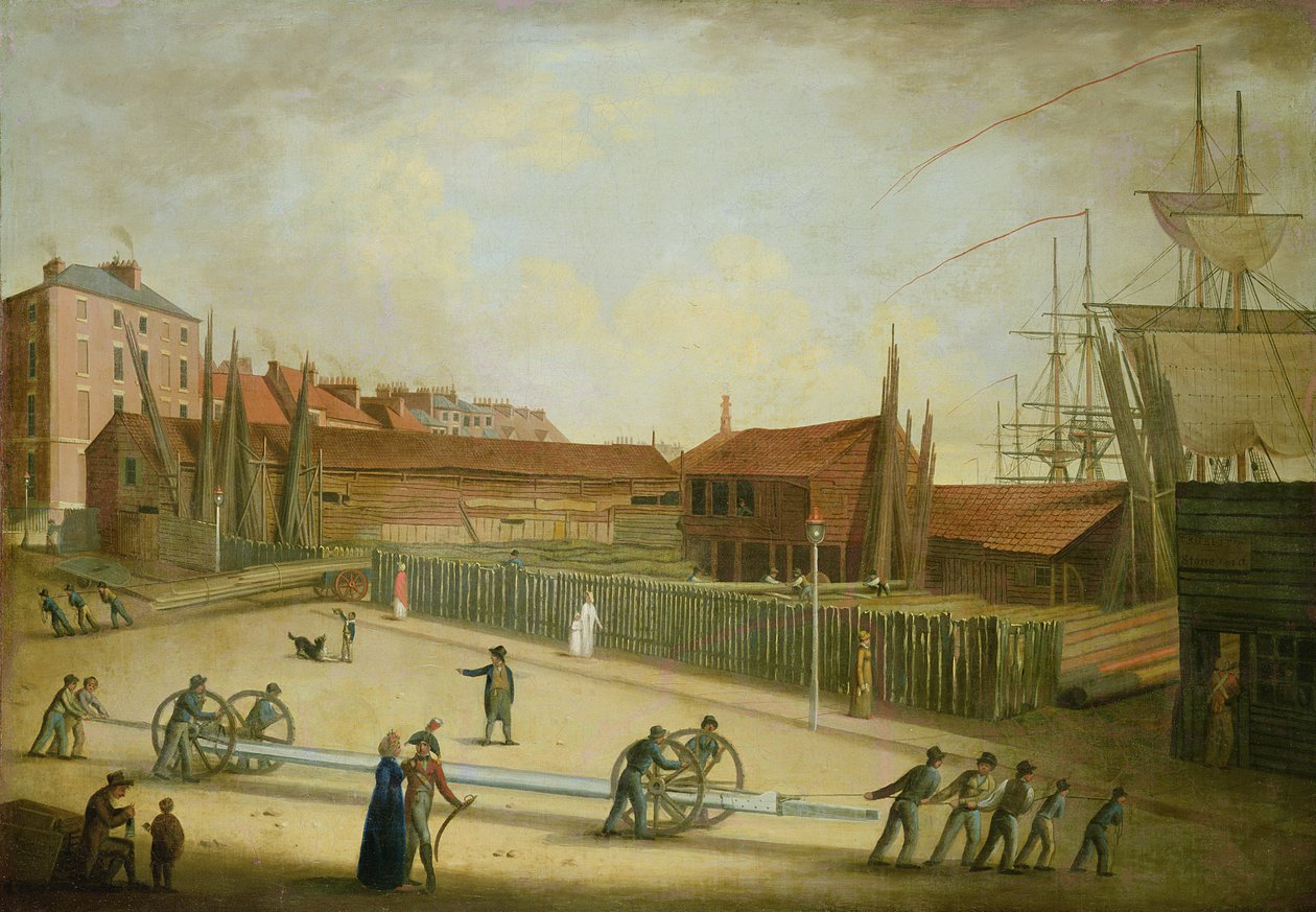 Il cortile di Westerdale da Saville Street da Robert Willoughby