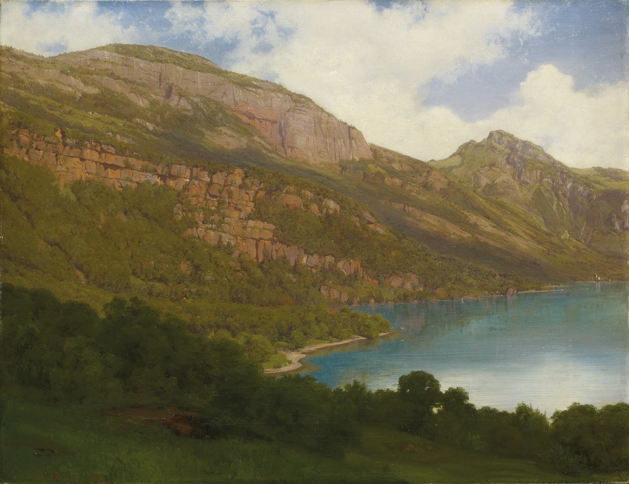 Veduta dal Rigi sul Lago di Lucerna, 1857 da Robert Zund