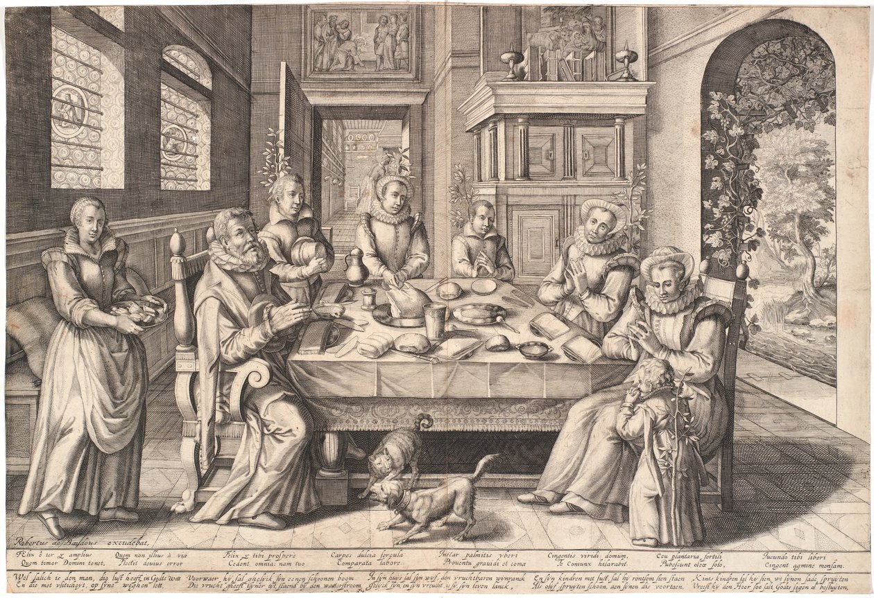 La preghiera a tavola da Robert de Baudous