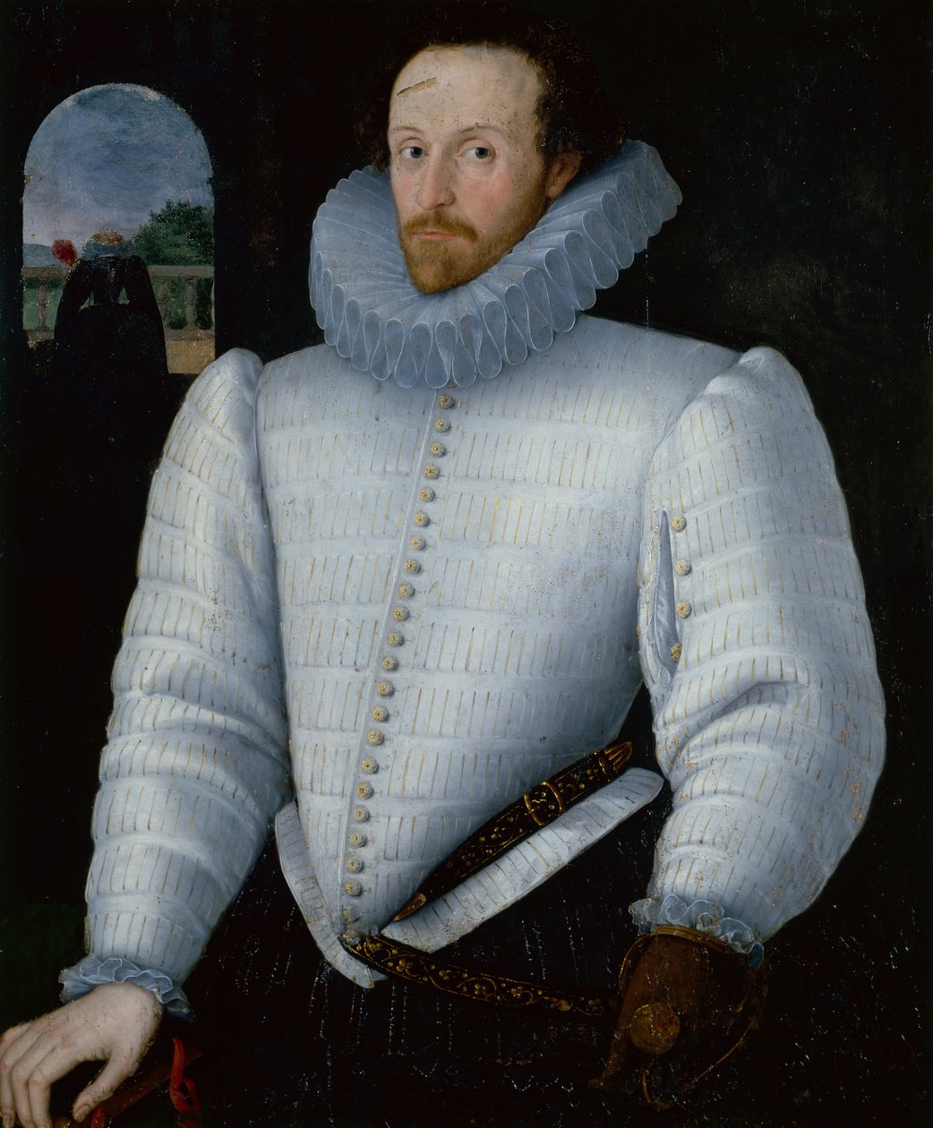 Ritratto di Sir Walter Raleigh da Robert the Elder Peake