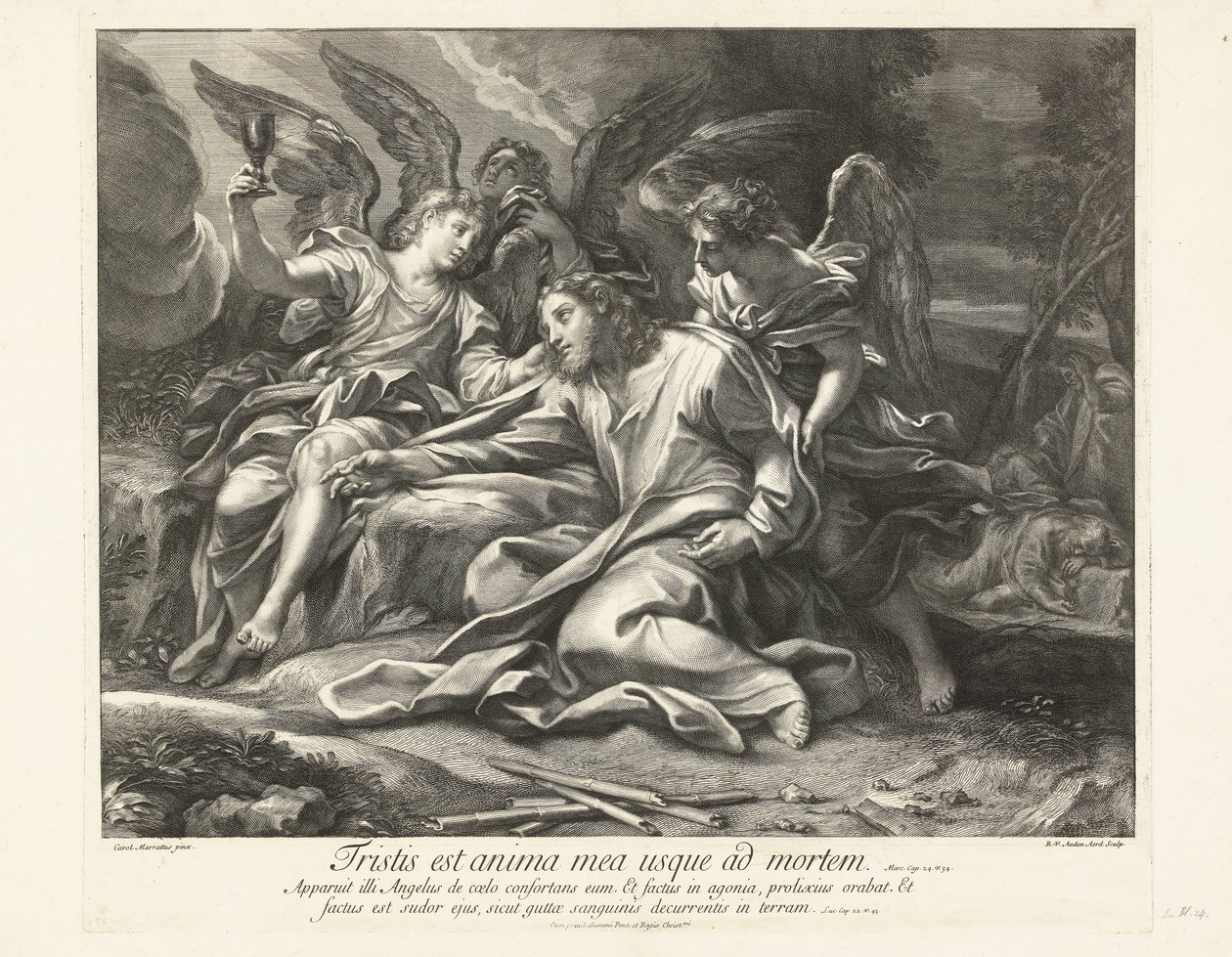 Cristo sul Monte degli Ulivi da Robert van Audenaerd