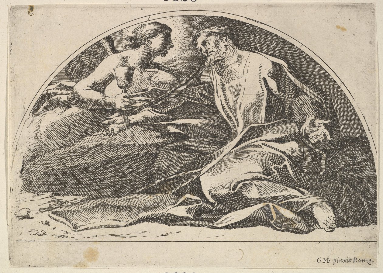 Agonia nel giardino, 1680-1743 da Robert van Audenaerde