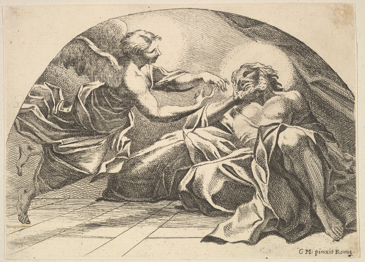 Angelo che appare a Pietro in prigione, 1680-1743 da Robert van Audenaerde