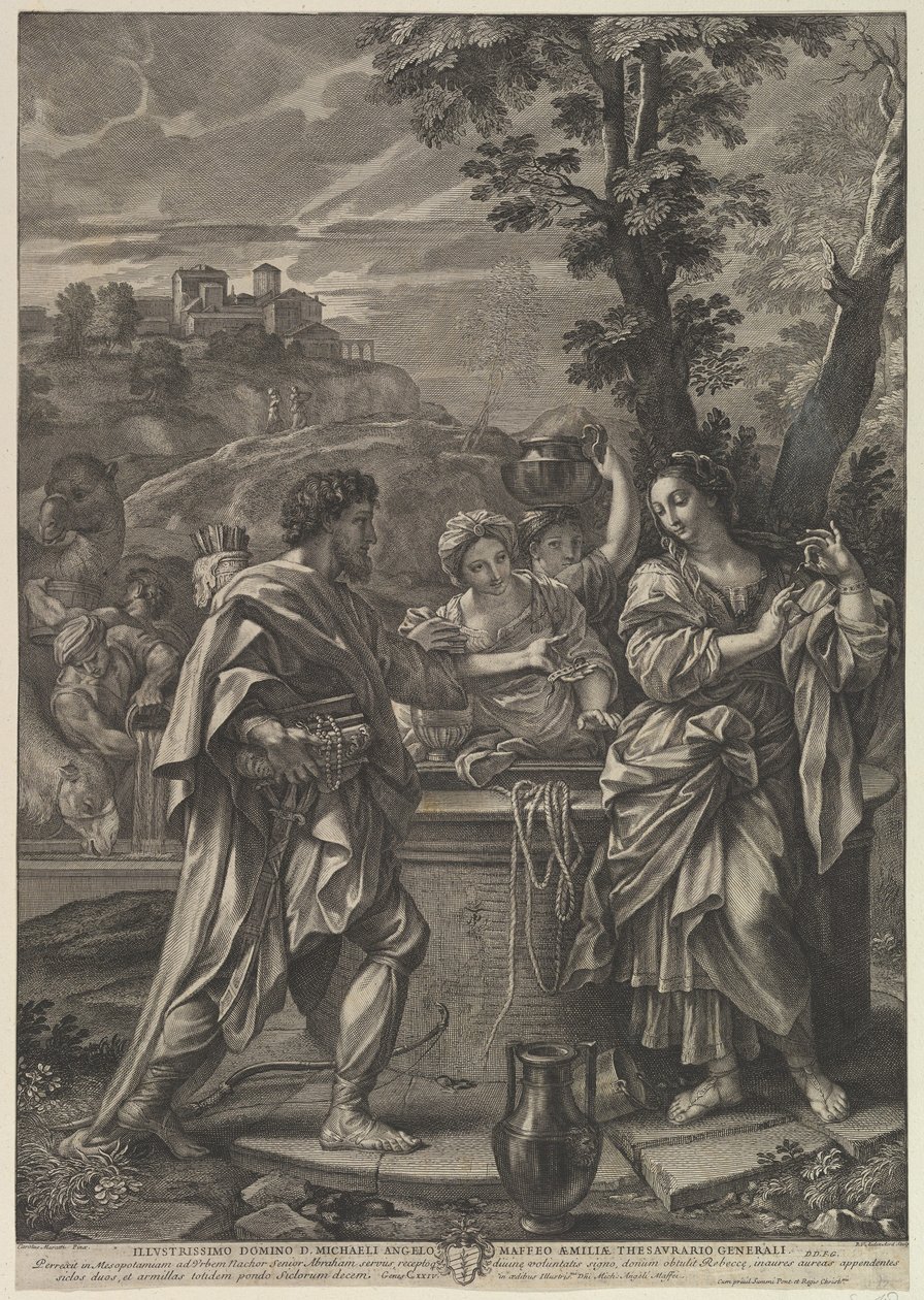 Rebecca al pozzo da Robert van Audenaerde