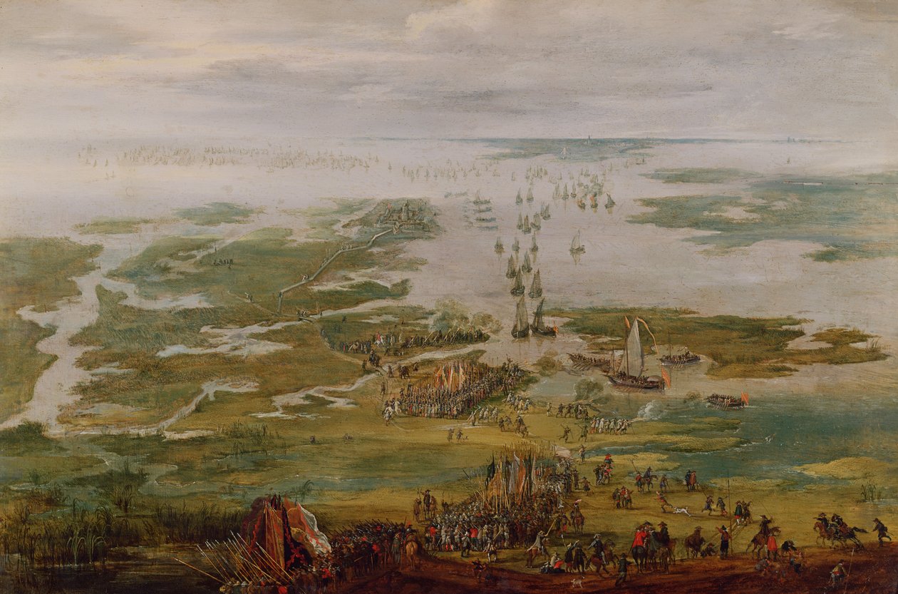 Episodio delle guerre olandesi da Robert van den Hoecke