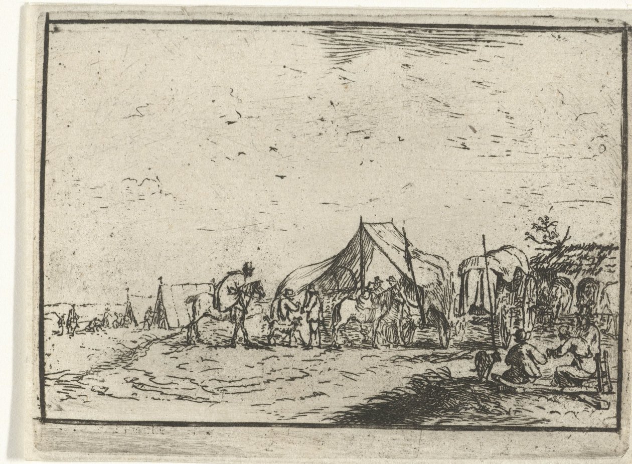Accampamento da Robert van den Hoecke